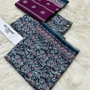 Bin Saeed 3pc Original Cotton