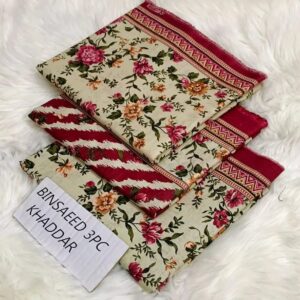 Bin Saeed 3pc Original Khaddar