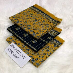 Bin Saeed 3pc Original Khaddar