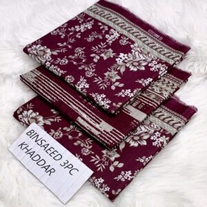 Bin Saeed 3pc Original Khaddar