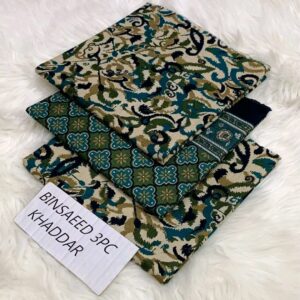 Bin Saeed 3pc Original Khaddar