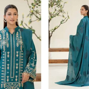 Johra 3pc Embroidered Karandi