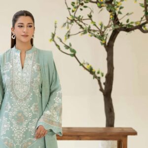 Johra 3pc Embroidered Karandi