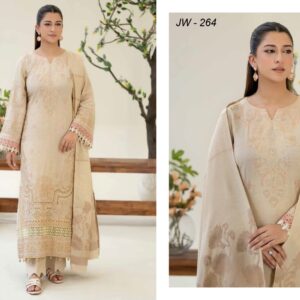 Johra 3pc Embroidered Karandi